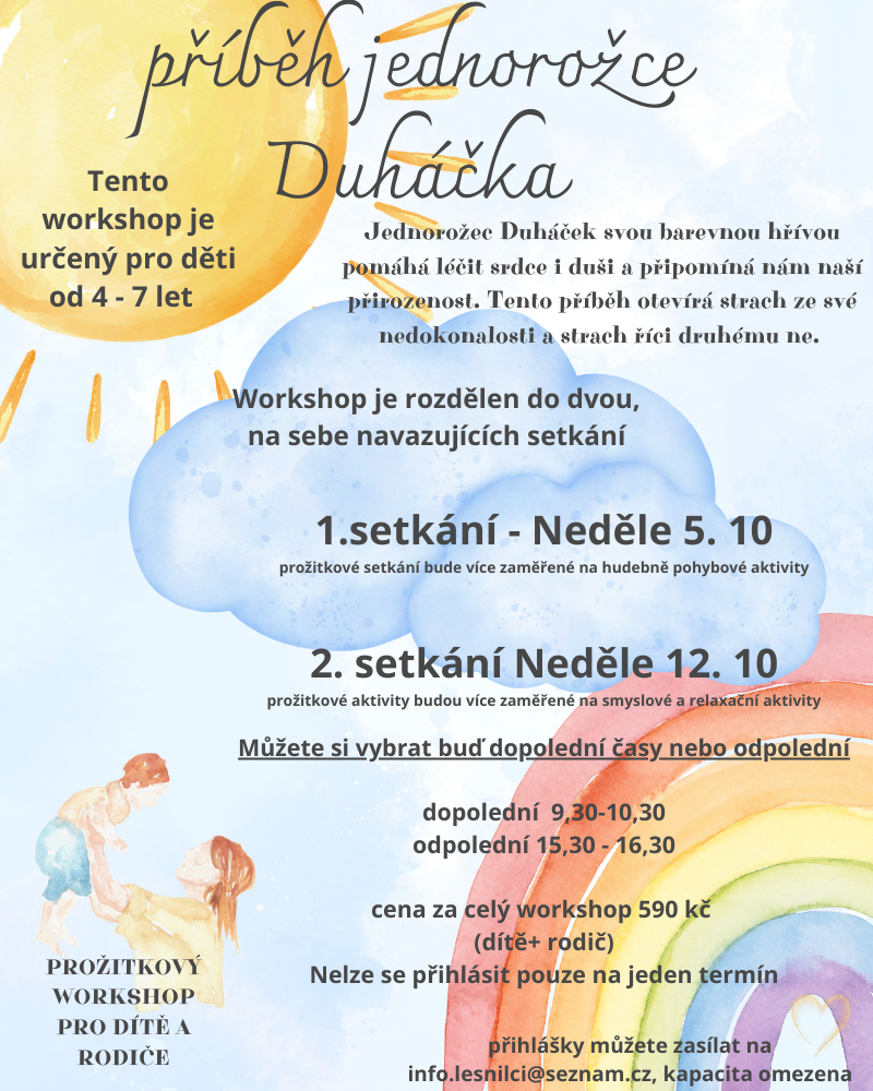 Workshop - dvě setkání(5.10 a 12.10) info